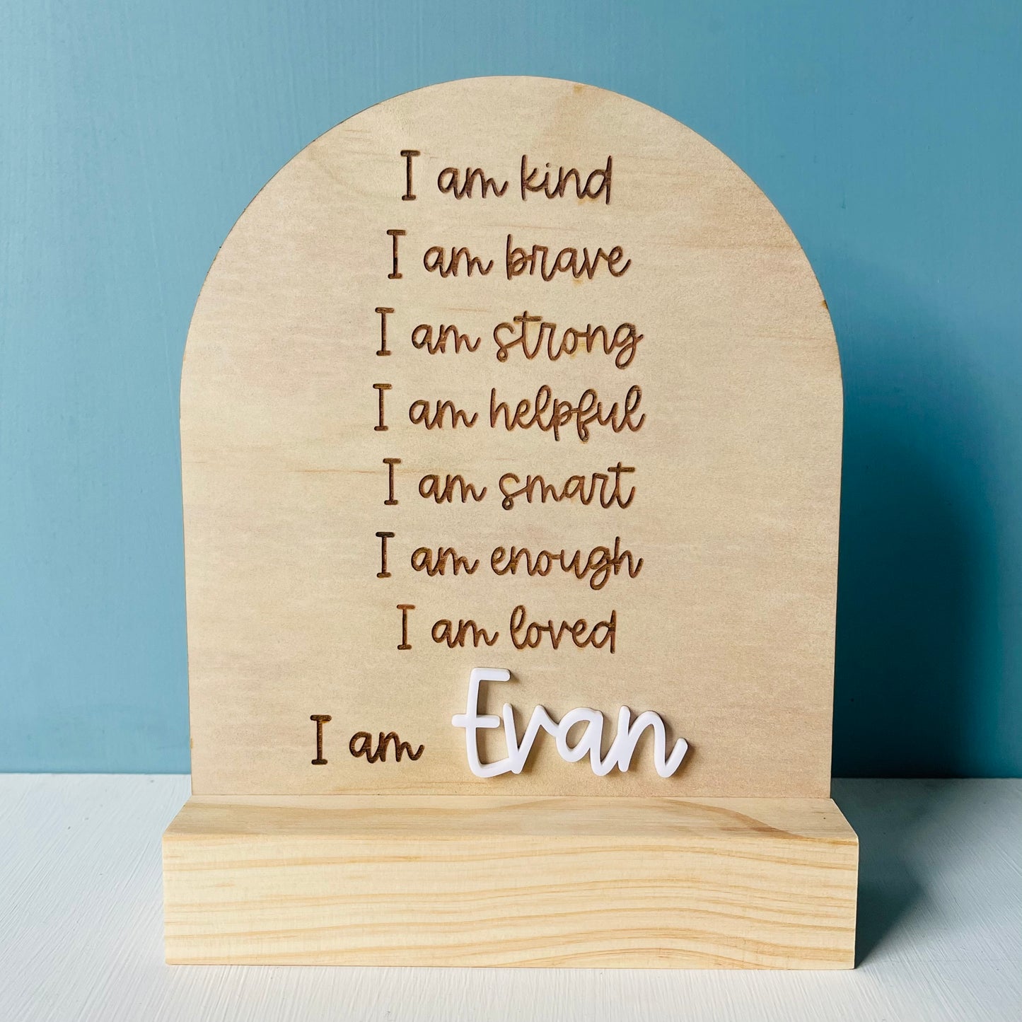 Kids | Affirmation Plaque