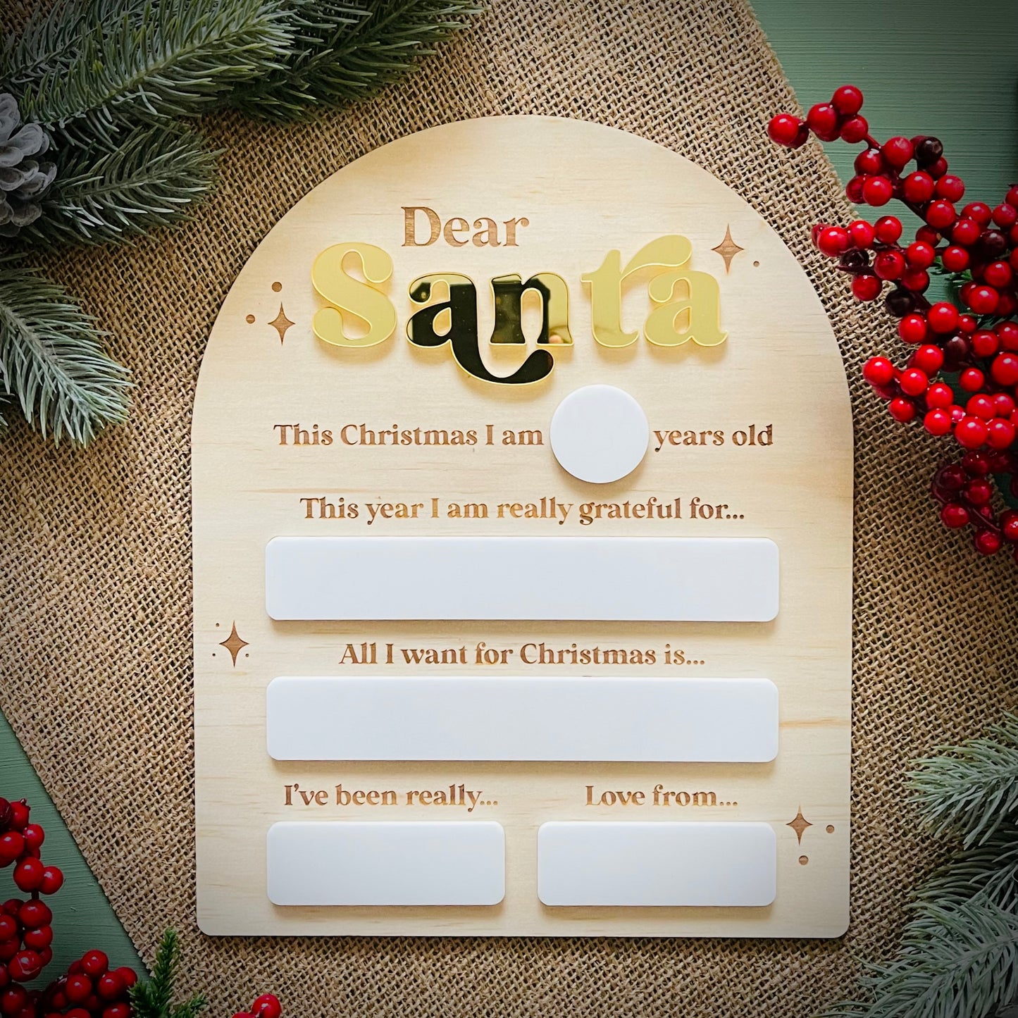 Christmas | Dear Santa Board