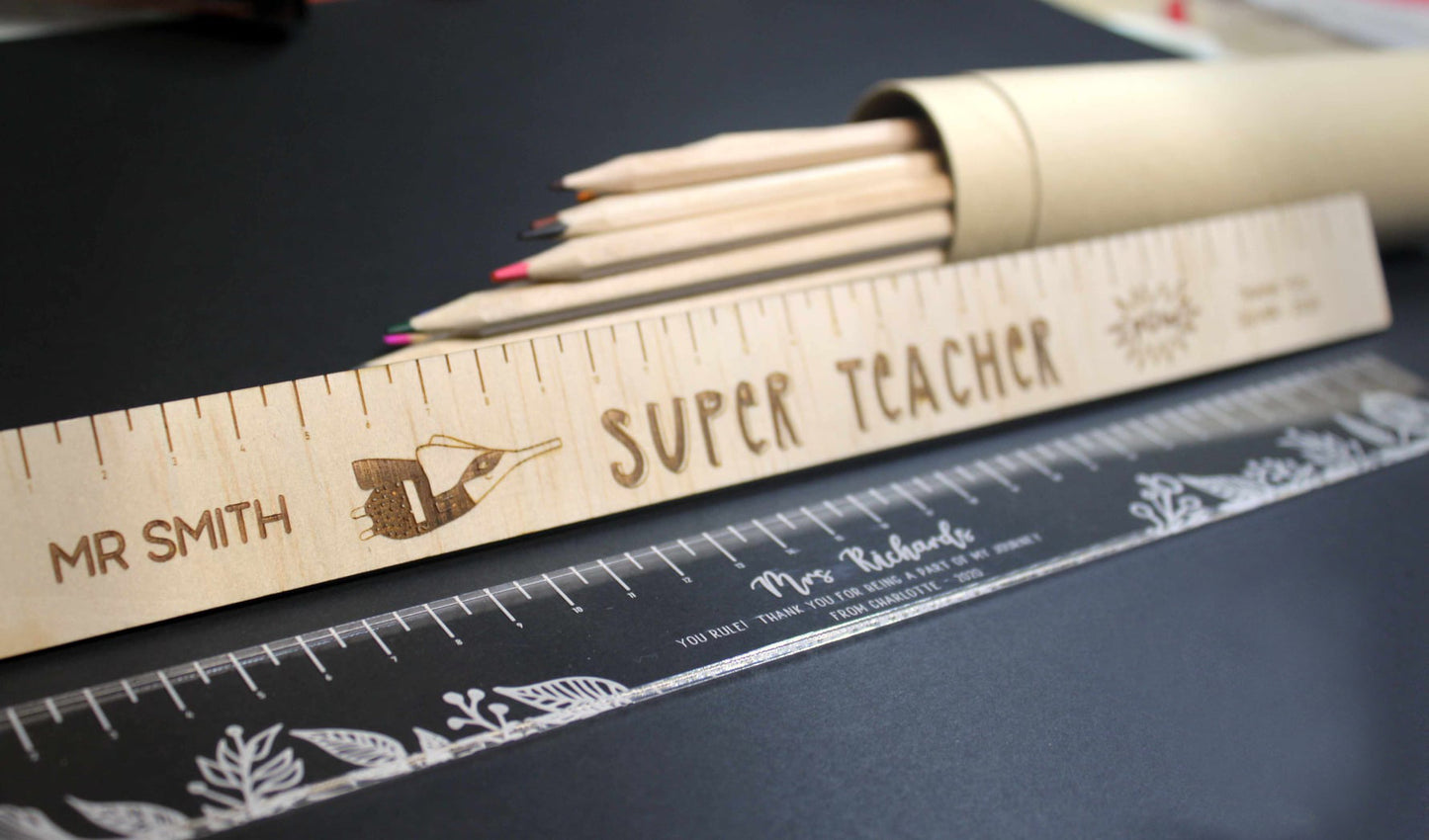 Teacher Gifts | Personalised Ruler