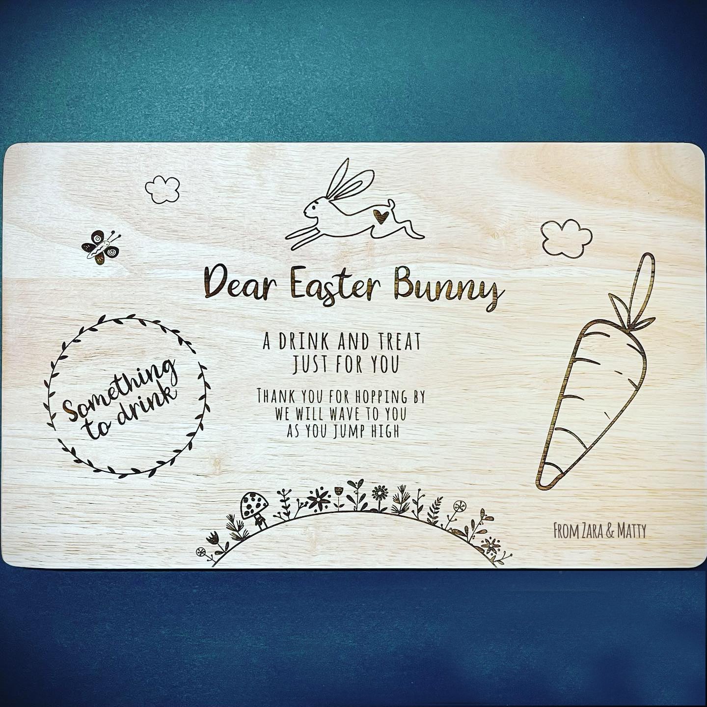 Seasonal | Double-sided Easter & Christmas Treat Board