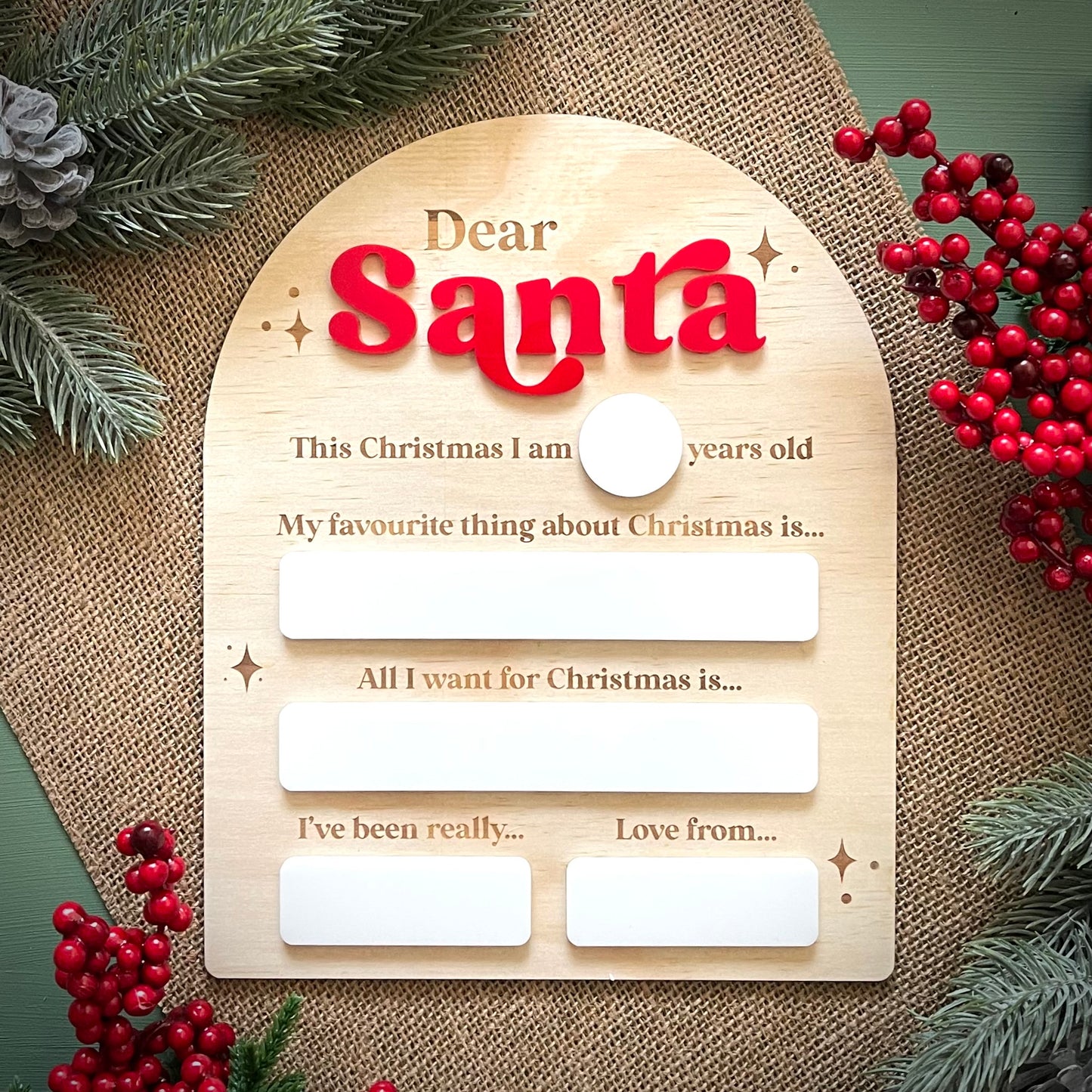 Christmas | Dear Santa Board