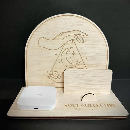Business | Wooden Square Reader Arch Stand