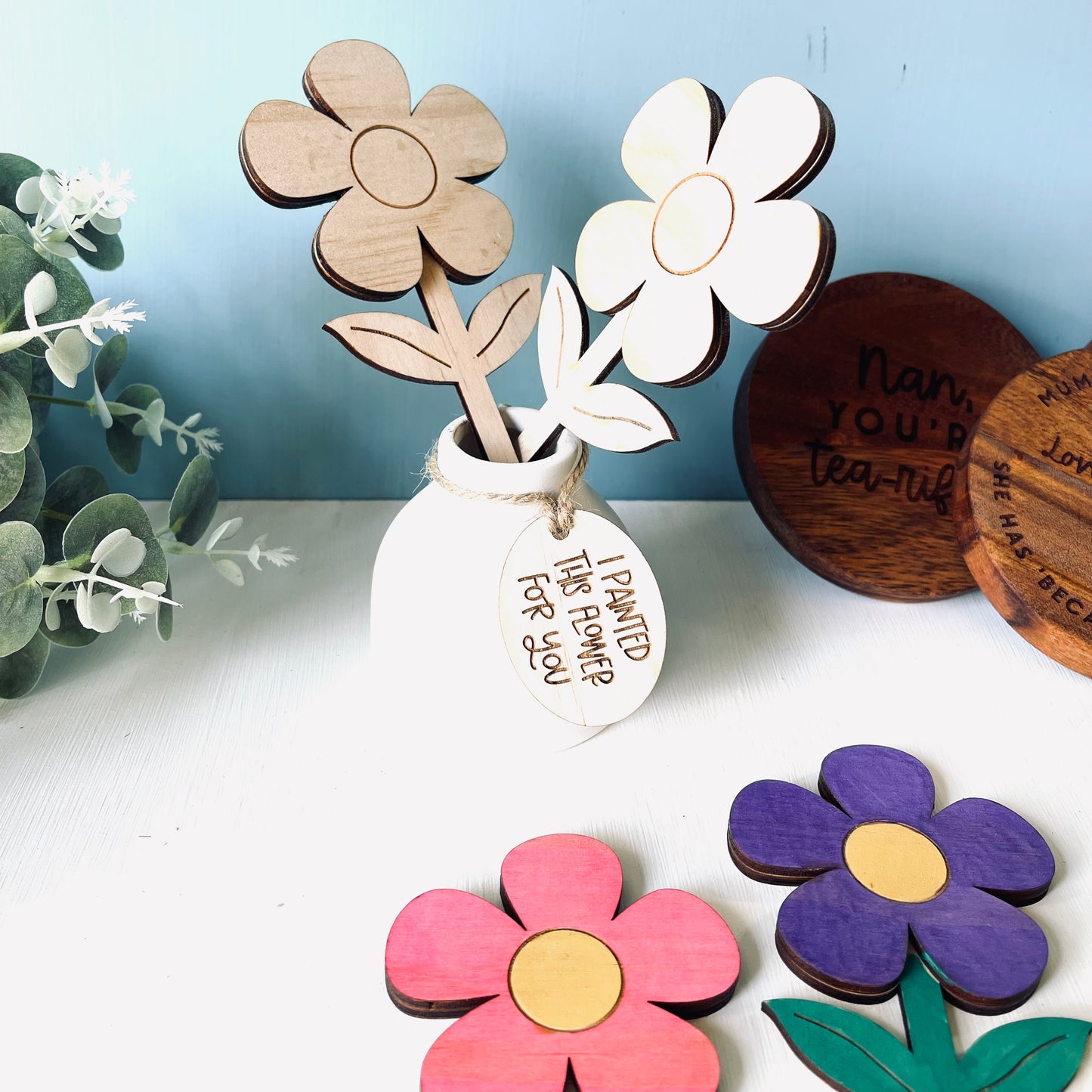 Gifts | DIY Flower Jar - Mother’s Day Craft Gift