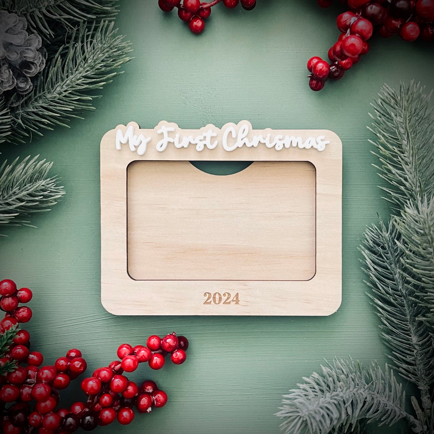 Christmas | Fridge Magnet Photo Frame