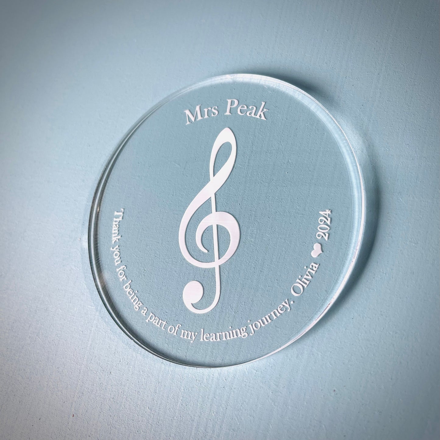 Teacher Gifts | Music Teacher Coaster