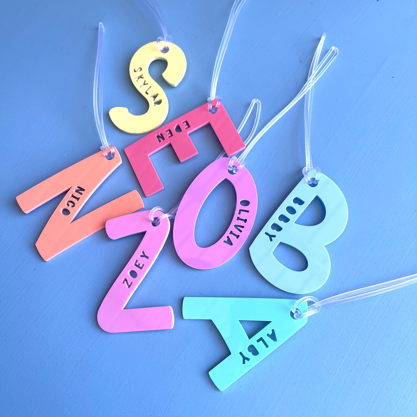 Kids | School Essentials | Initial Bag Tag