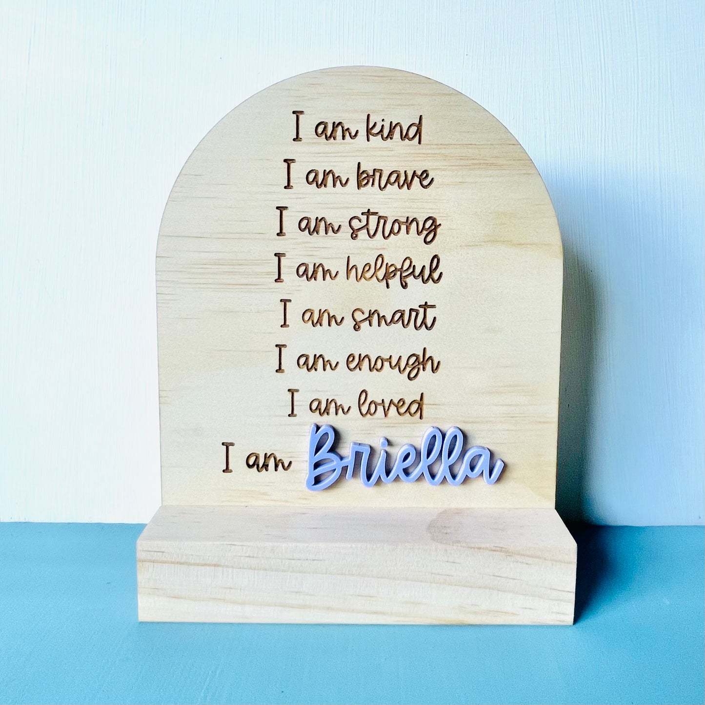 Kids | Affirmation Plaque