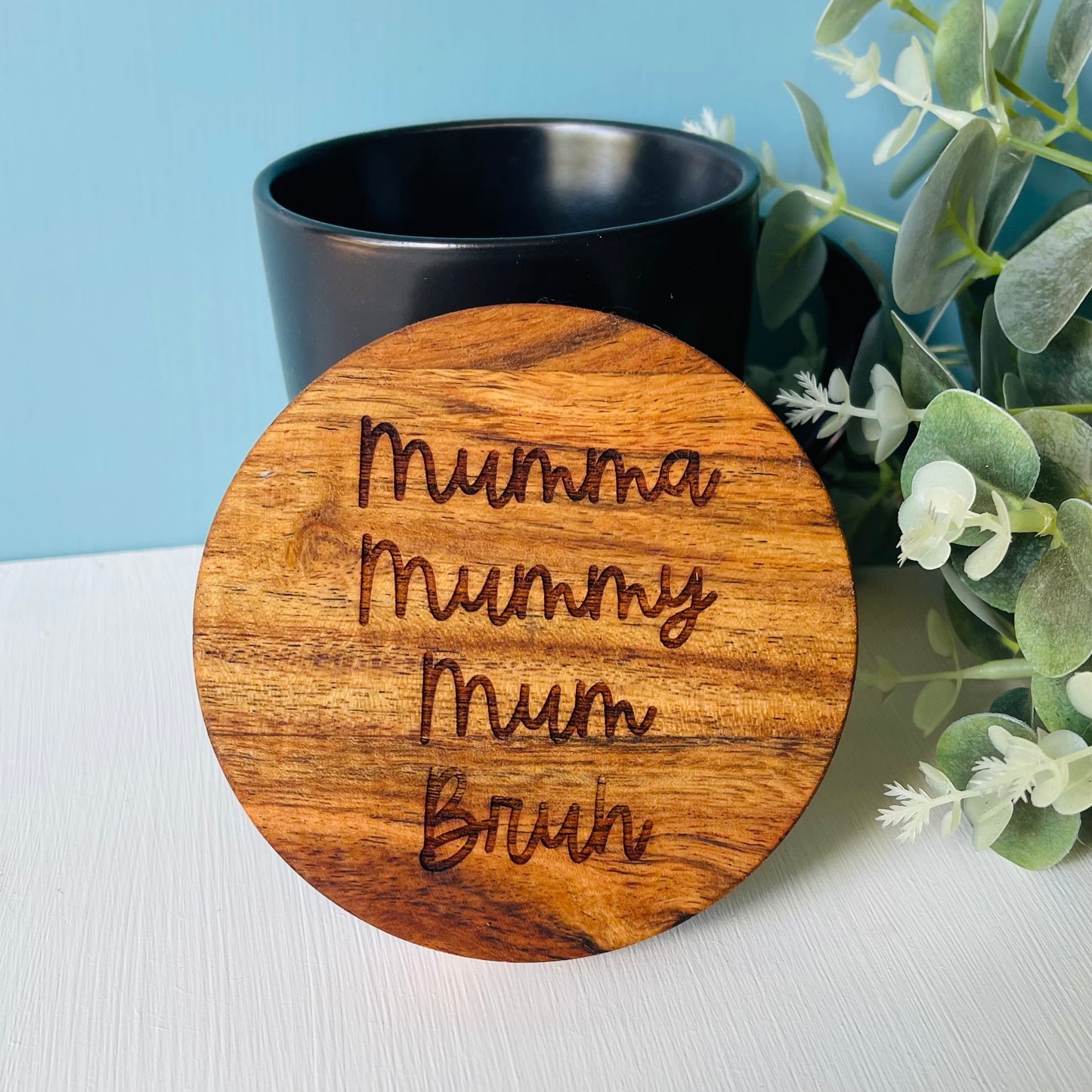 Gifts | Mumma - Bruh Coasters | Personalised Gift for Mum, Nan & Gran