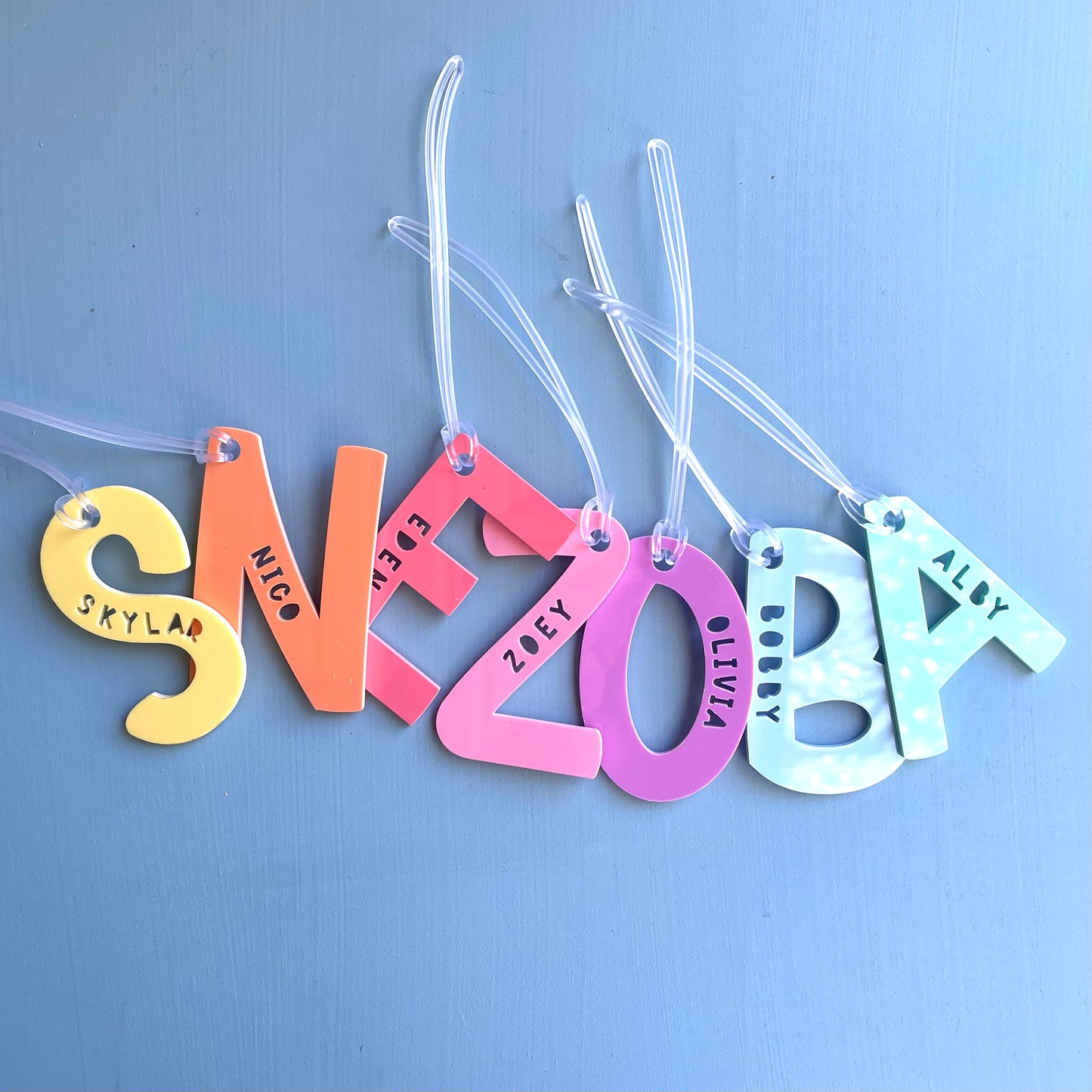 Kids | School Essentials | Initial Bag Tag