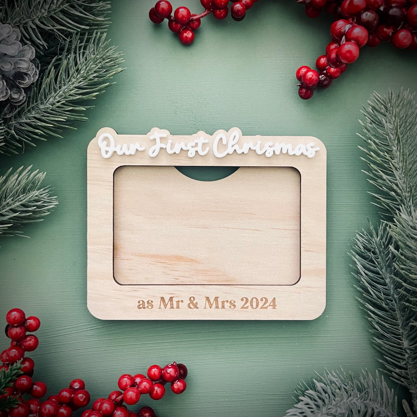 Christmas | Fridge Magnet Photo Frame