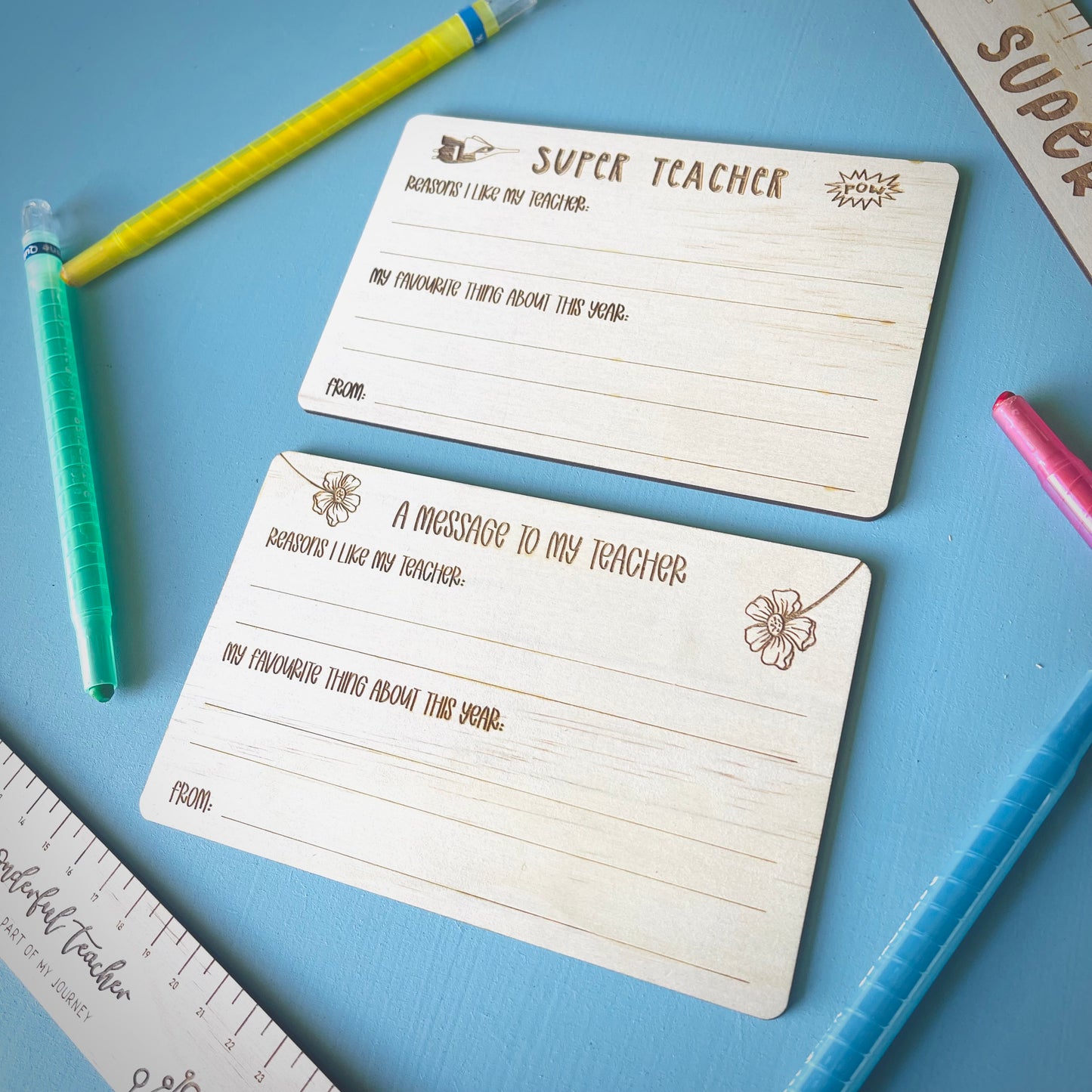 Teachers Gifts | Teacher Postcard