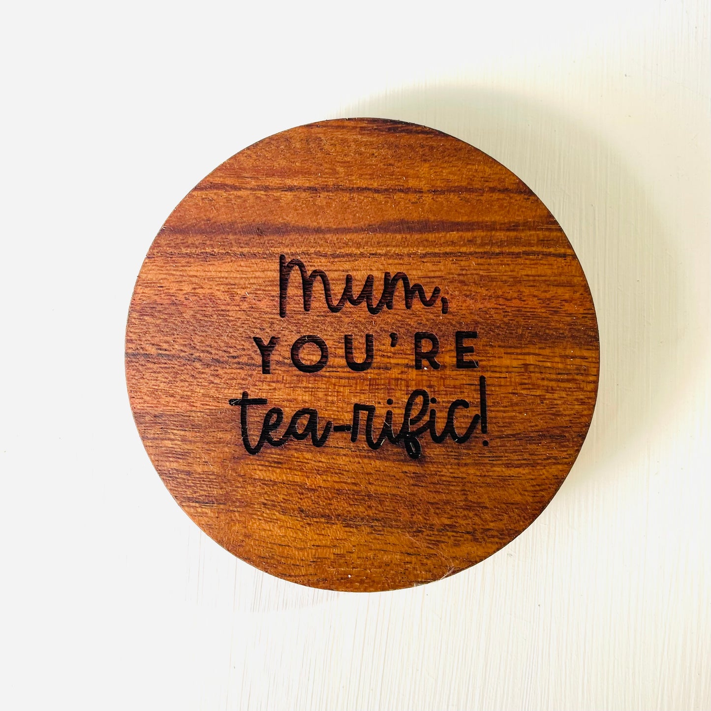 Gifts | Tea-rific Coasters | Personalised Gift for Mum, Nan & Gran