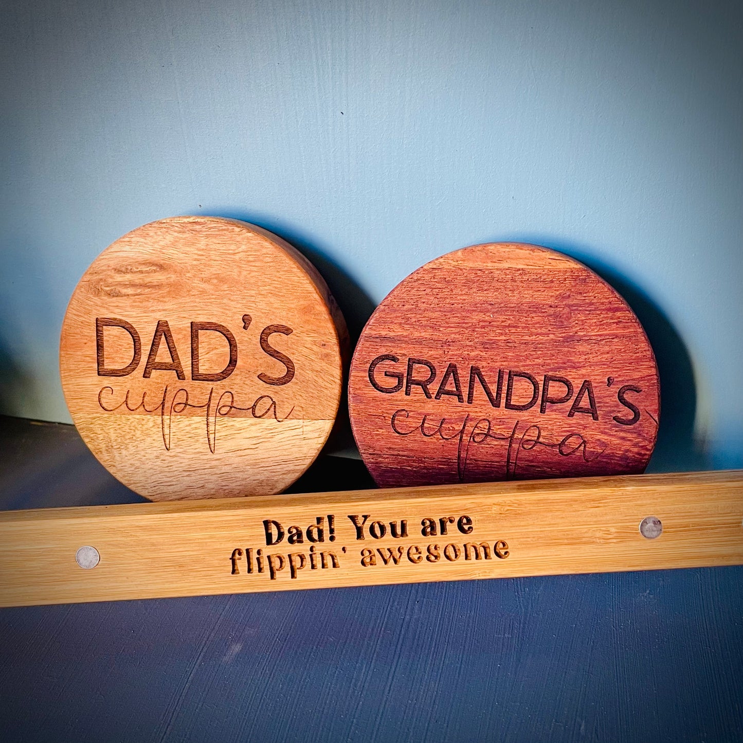 Gifts for Dad | Engraved Coasters