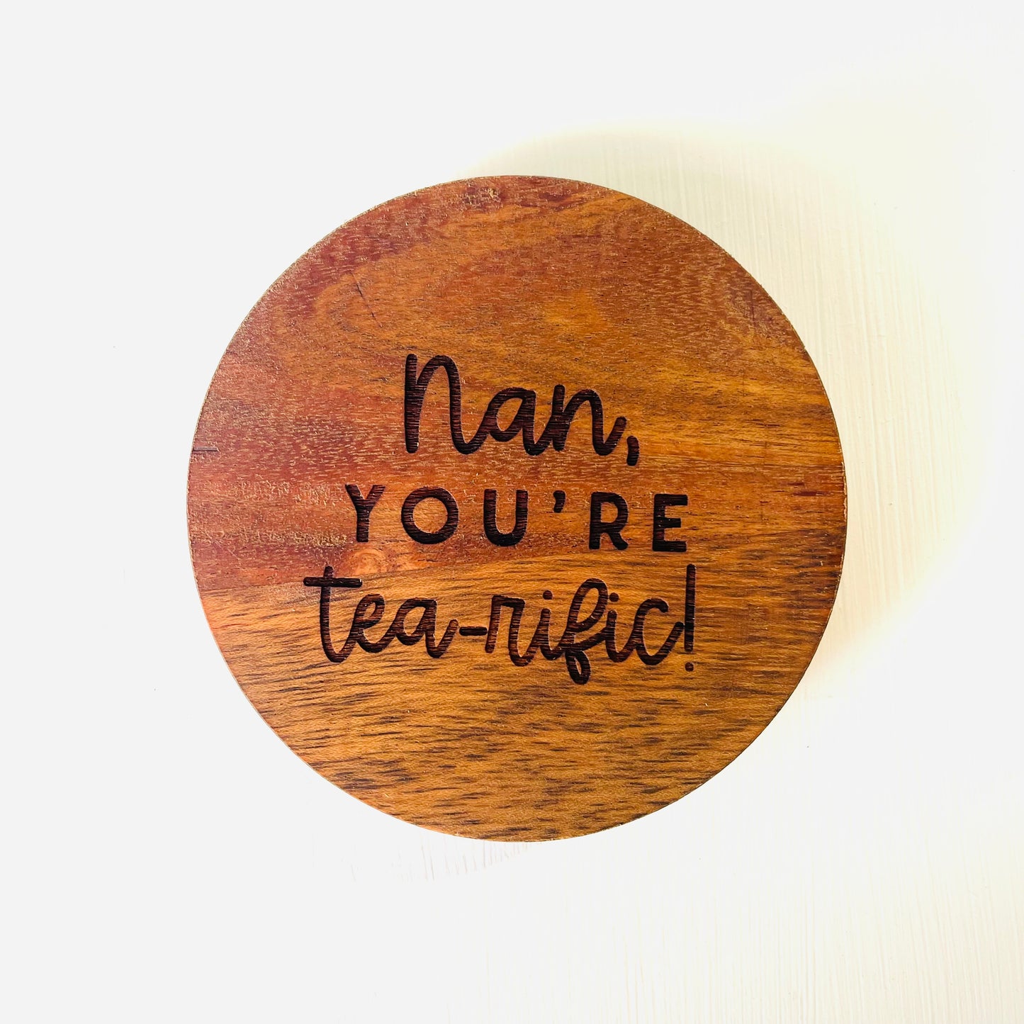 Gifts | Tea-rific Coasters | Personalised Gift for Mum, Nan & Gran