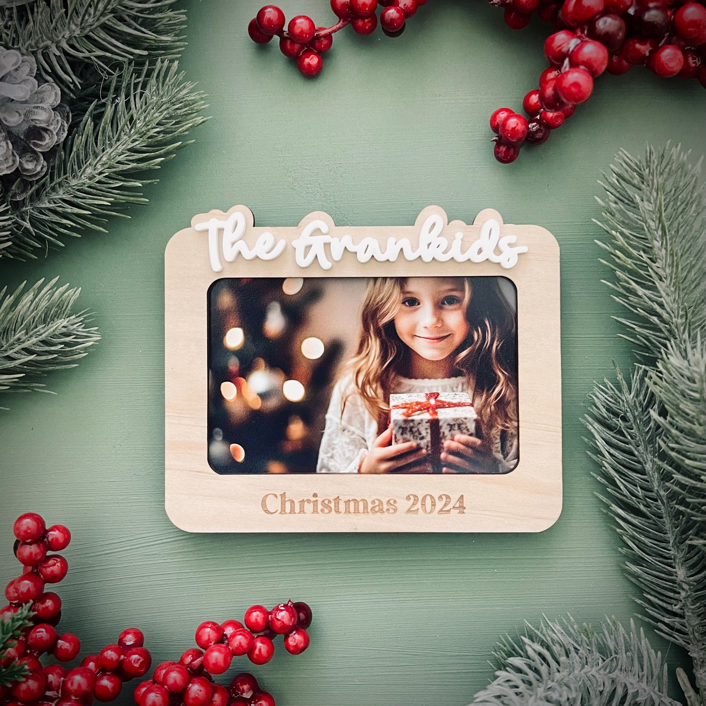 Christmas | Fridge Magnet Photo Frame