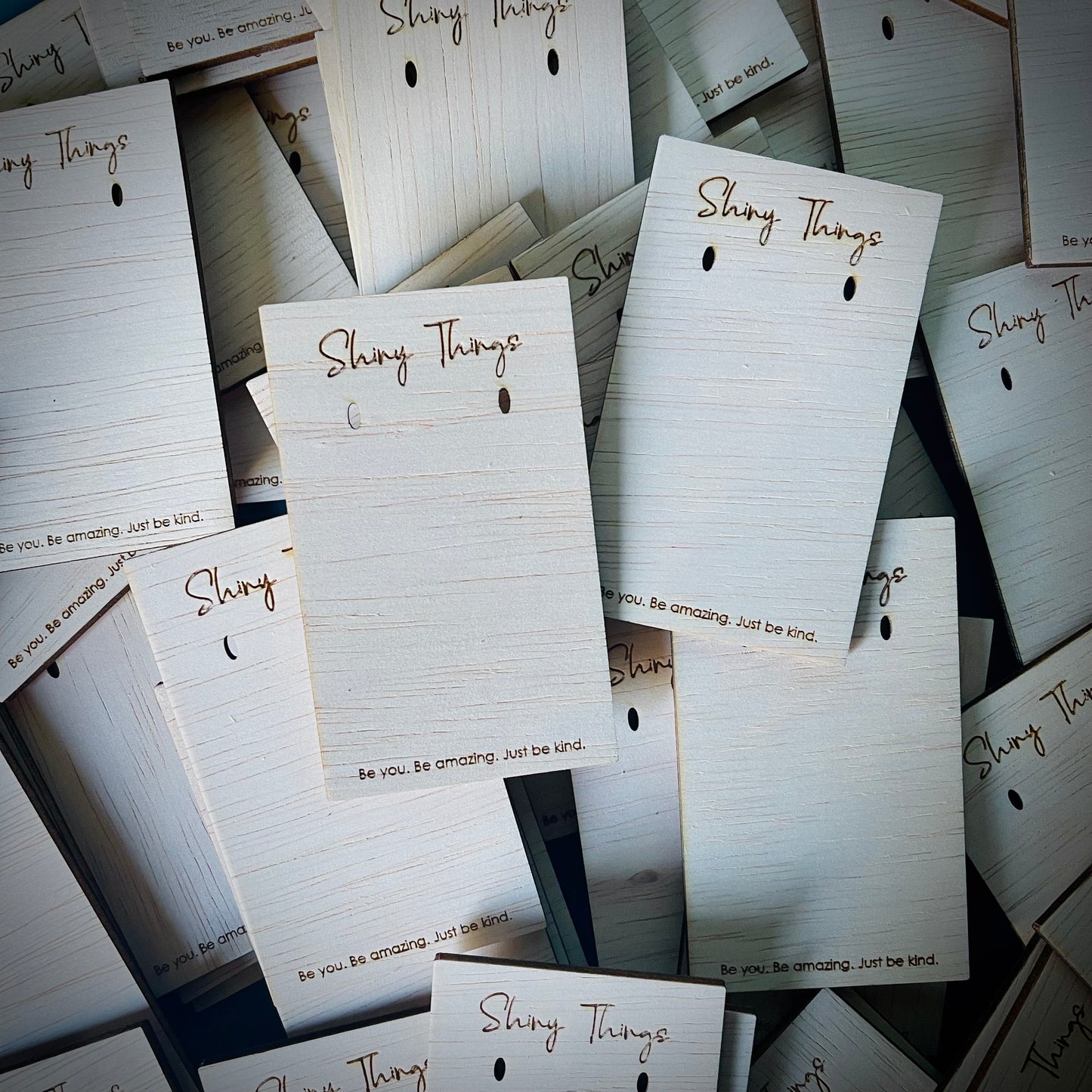 Business | Engraved Earring Cards