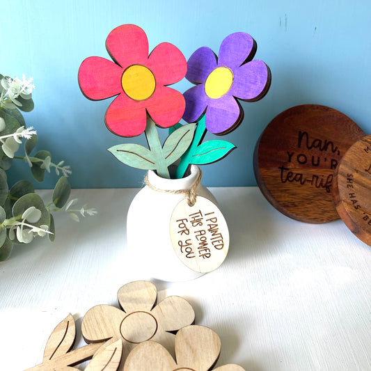 Gifts | DIY Flower Jar - Mother’s Day Craft Gift