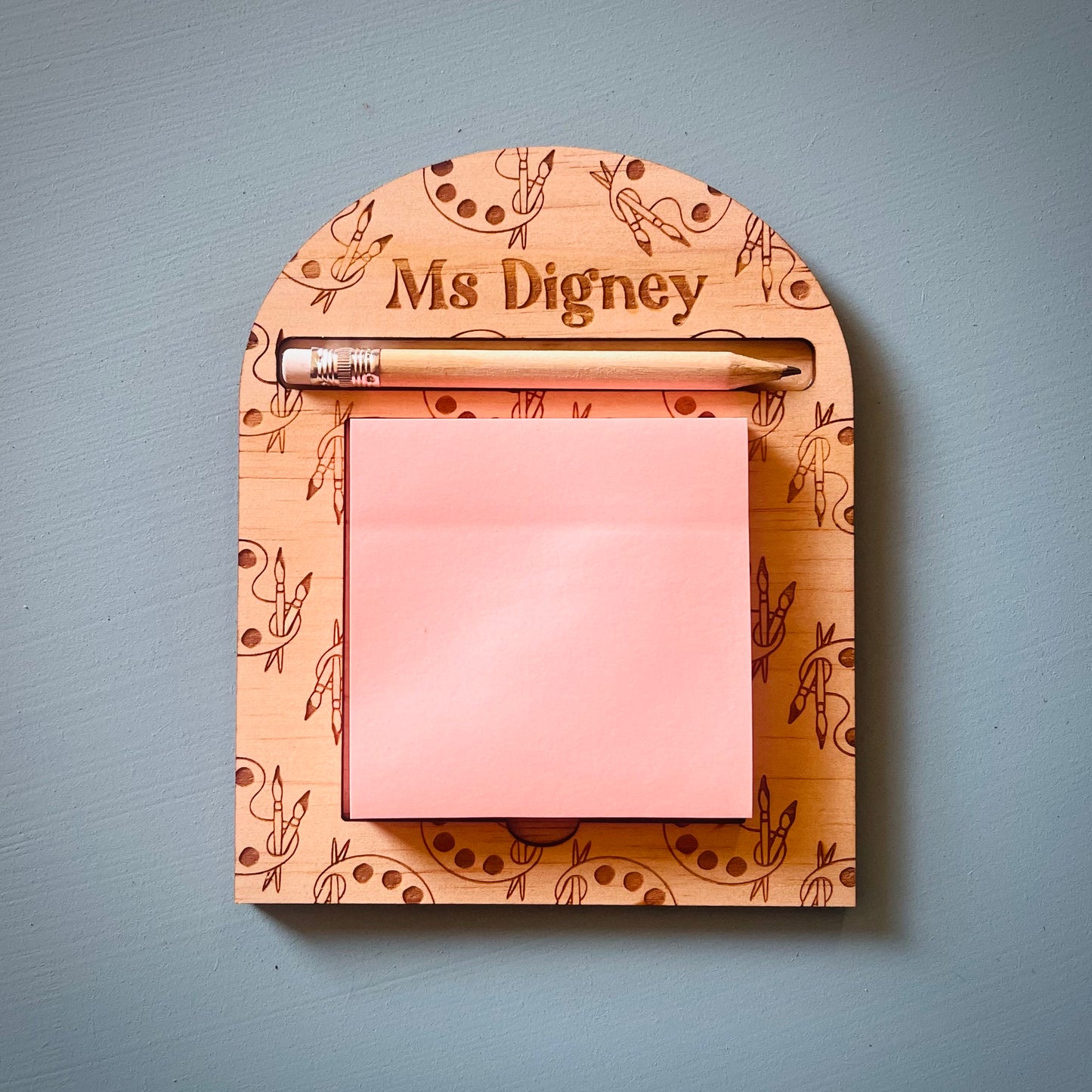 Teacher Gifts | Art Sticky Note Holder