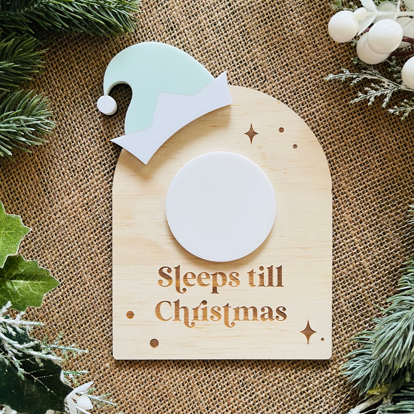 Christmas | Sleeps Till Christmas Elf Design