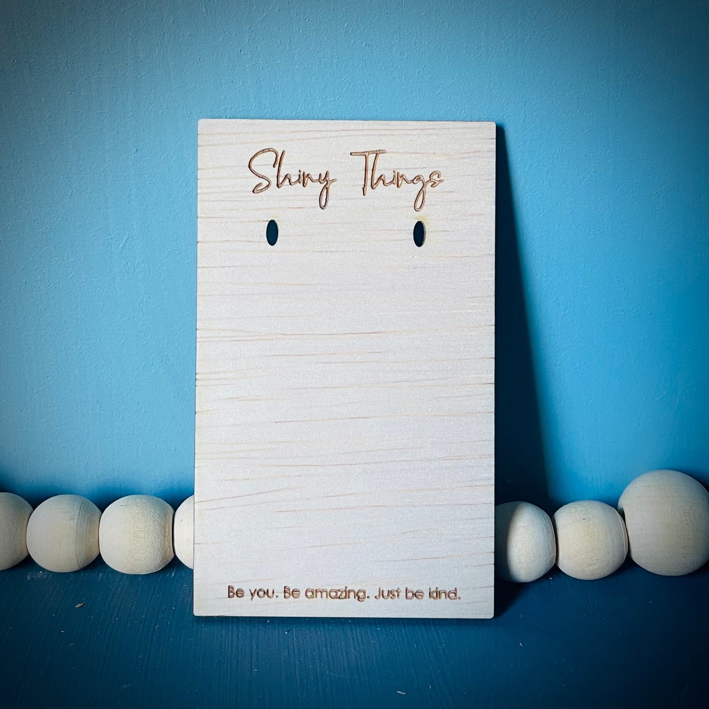 Business | Engraved Earring Cards