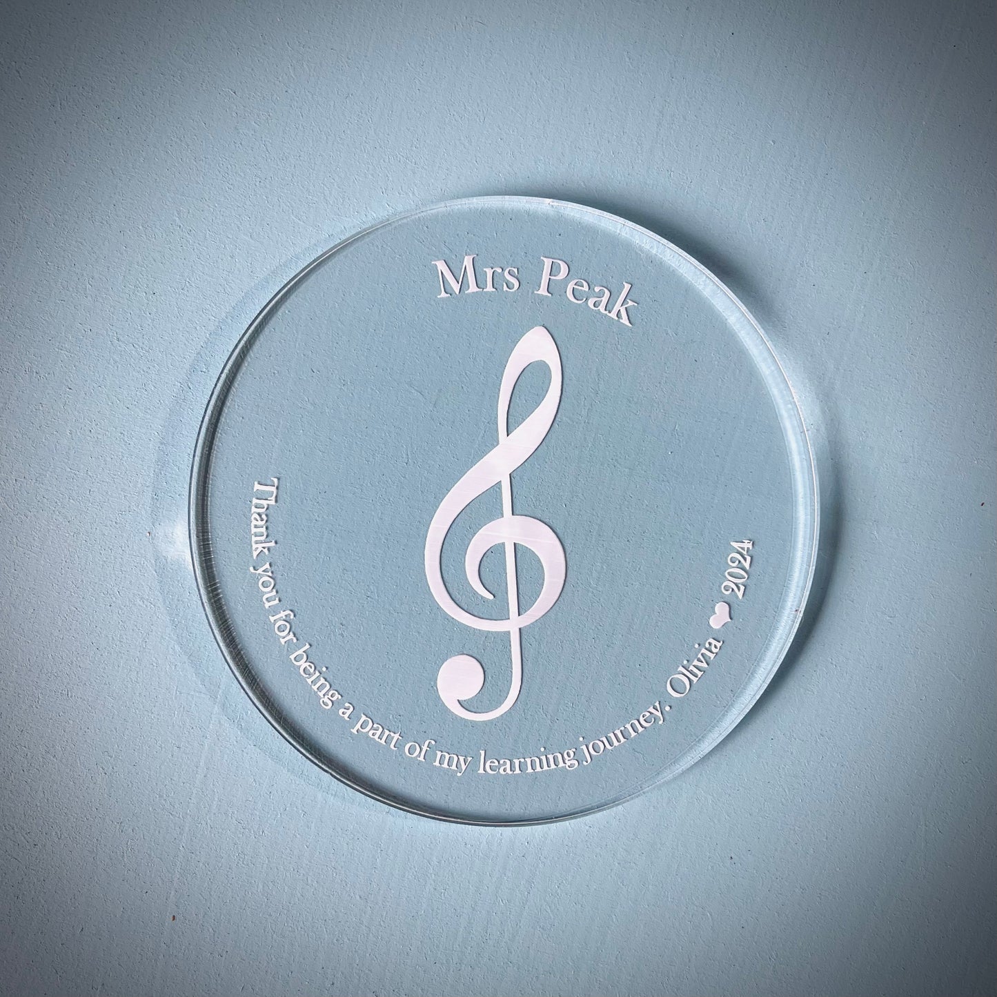 Teacher Gifts | Music Teacher Coaster