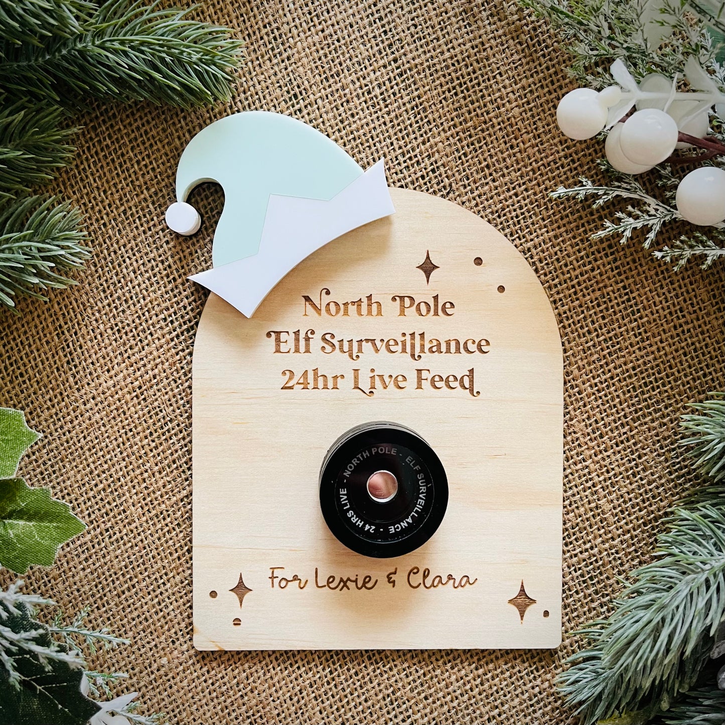 Christmas | Elf Surveillance Camera