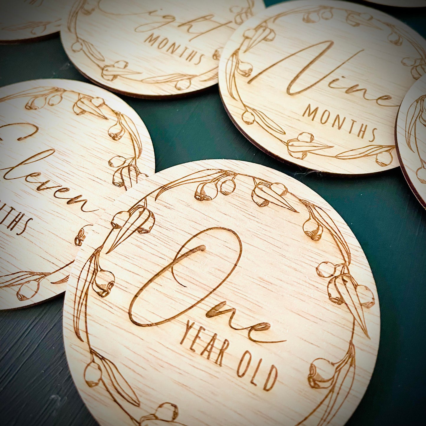 Baby Essentials | Milestone Discs Eucalyptus