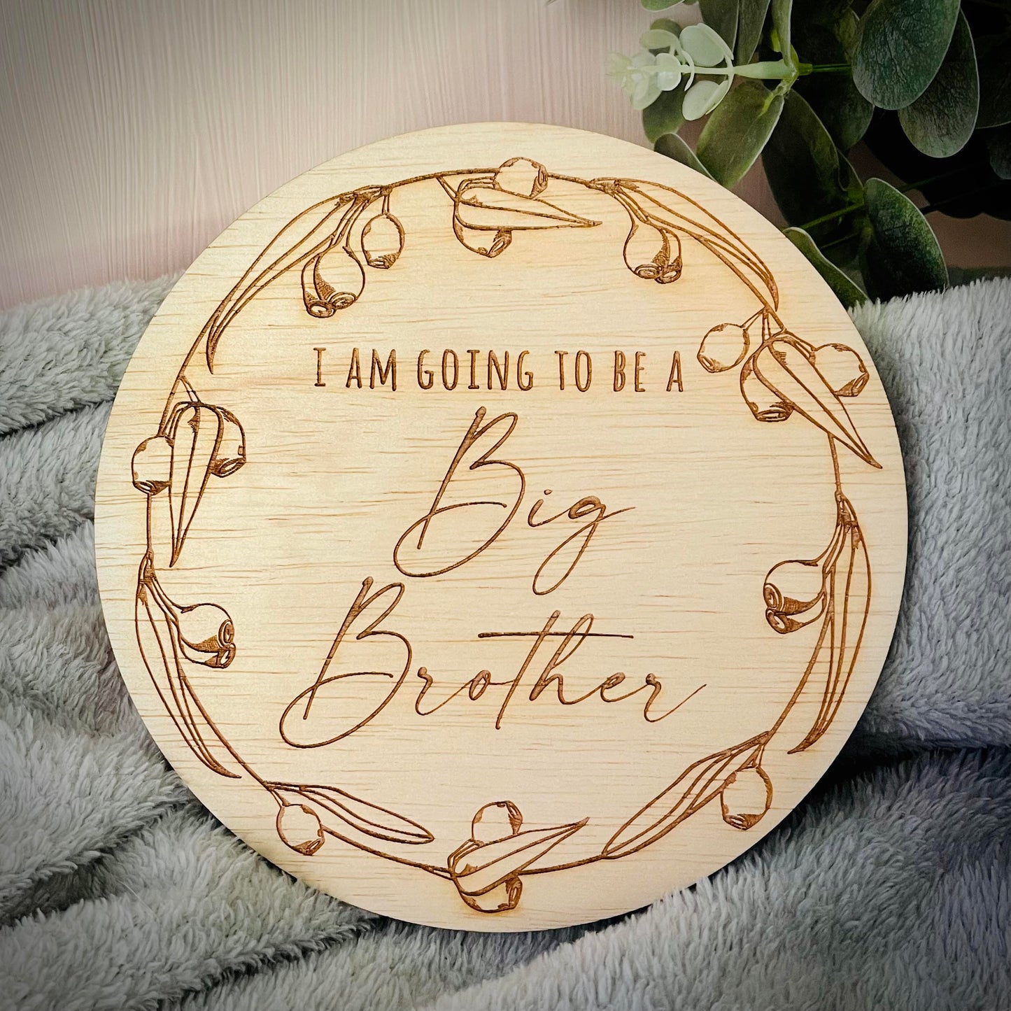 Baby Essentials | Big Brother/Big Sister Announcement Sign