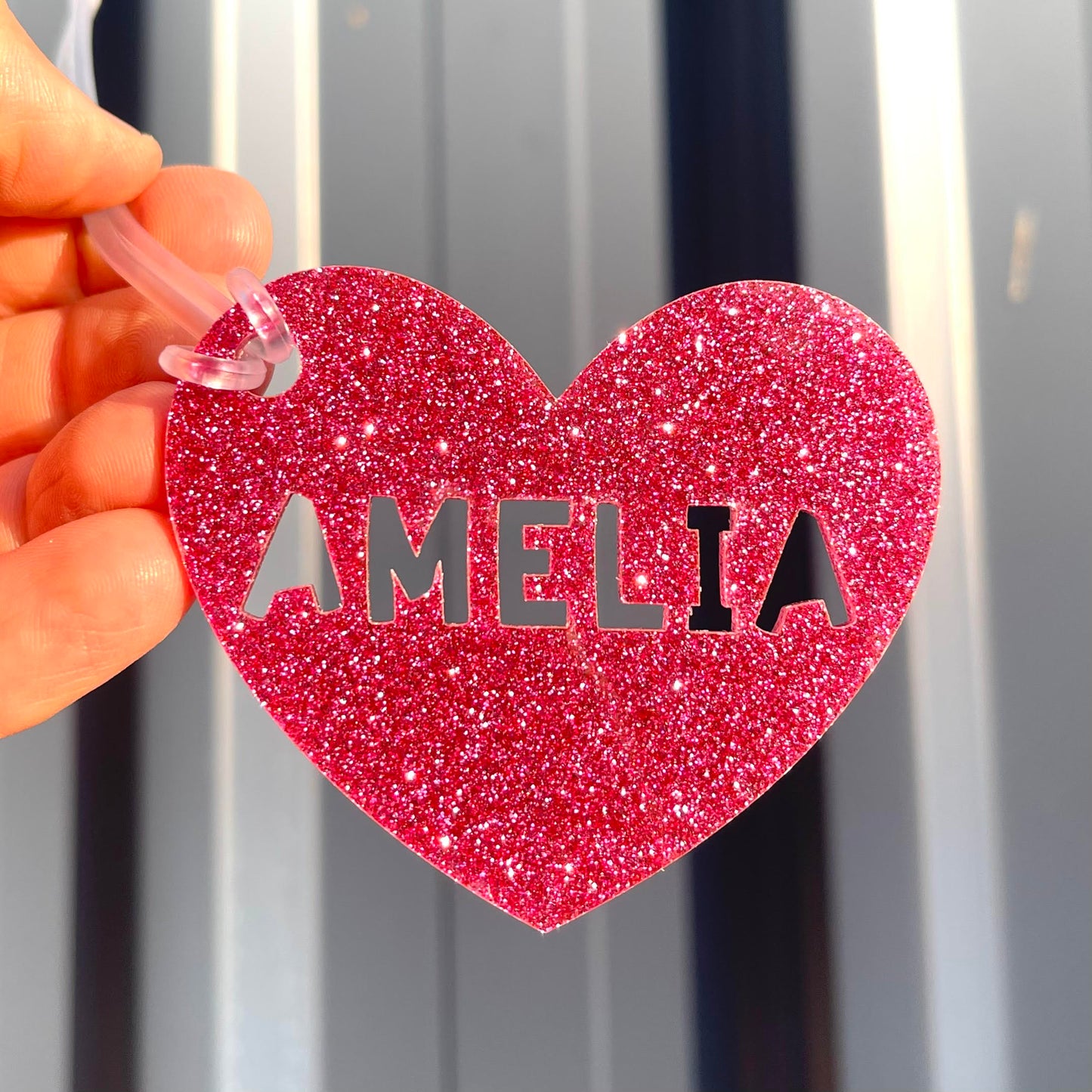 Heart Bag Tag
