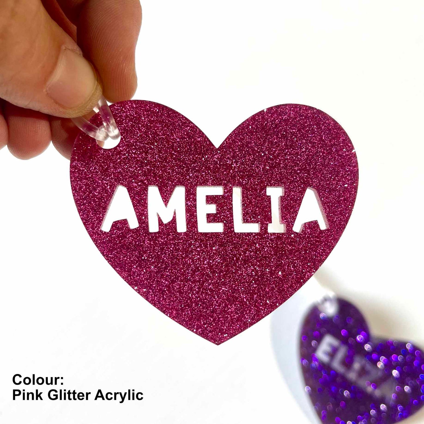 Kids | School Essentials | Heart Bag Tag