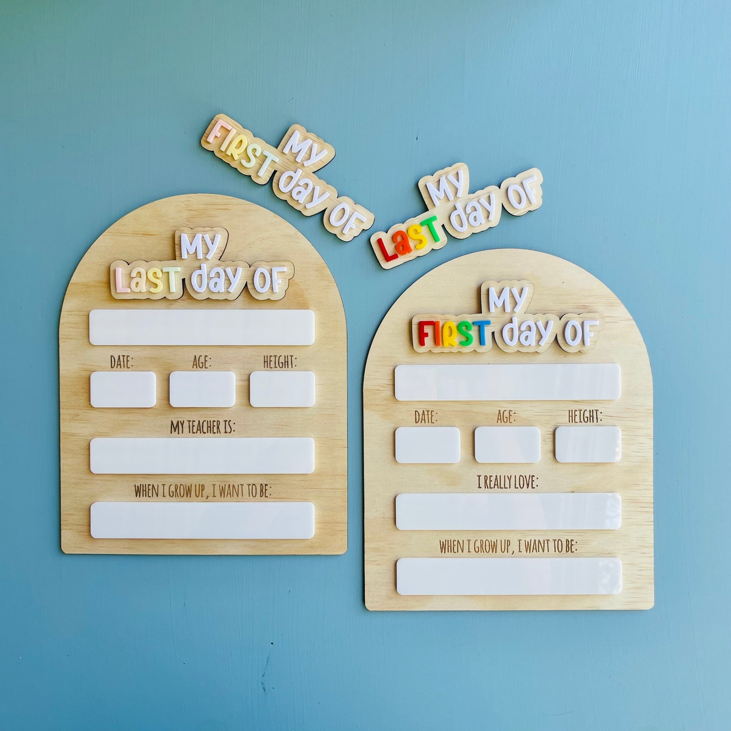 Kids | School Essentials | First Day Last Day Generic