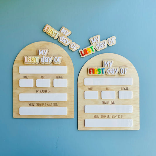 Kids | School Essentials | First Day Last Day Generic