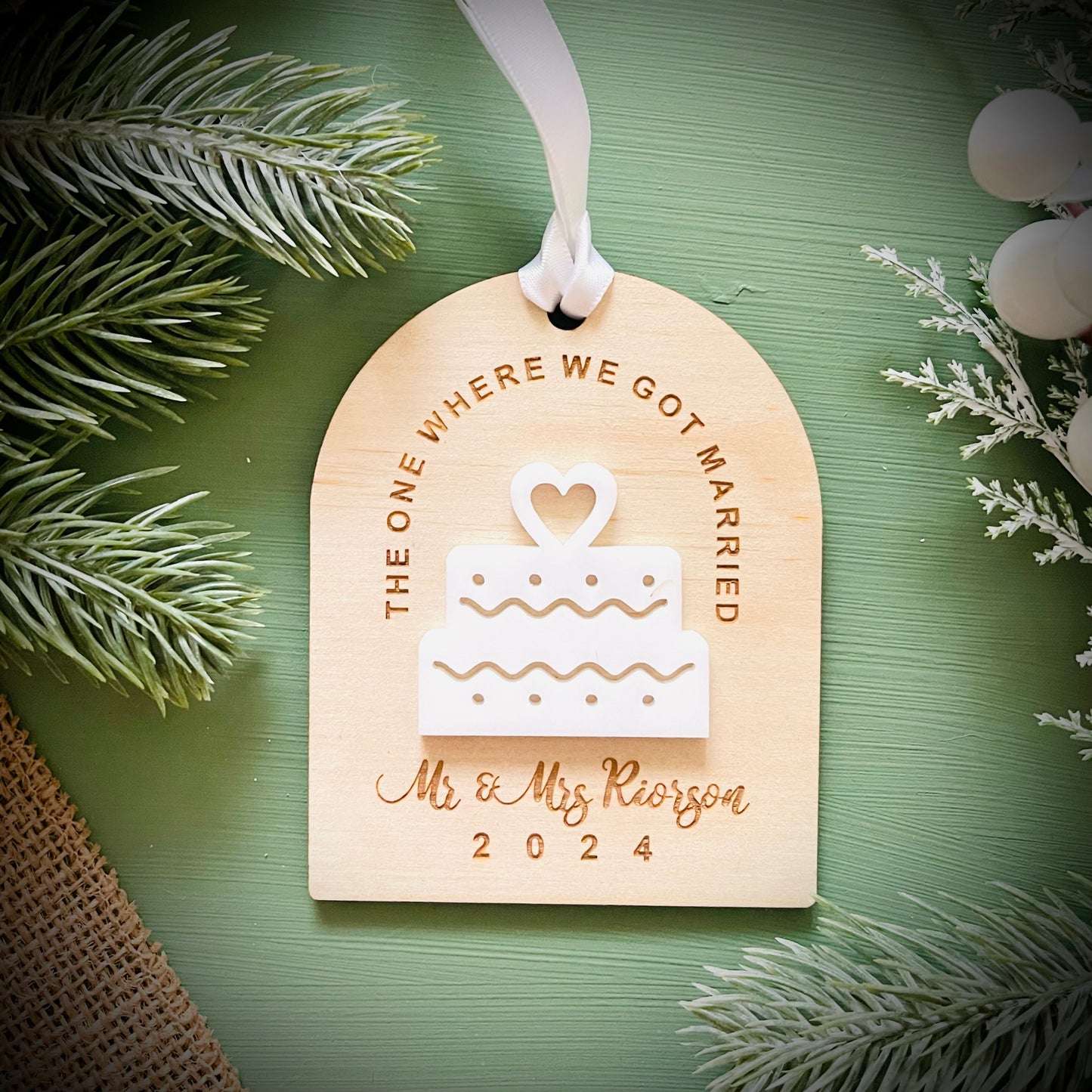 Christmas | The One Where We Got Married (Personalised)