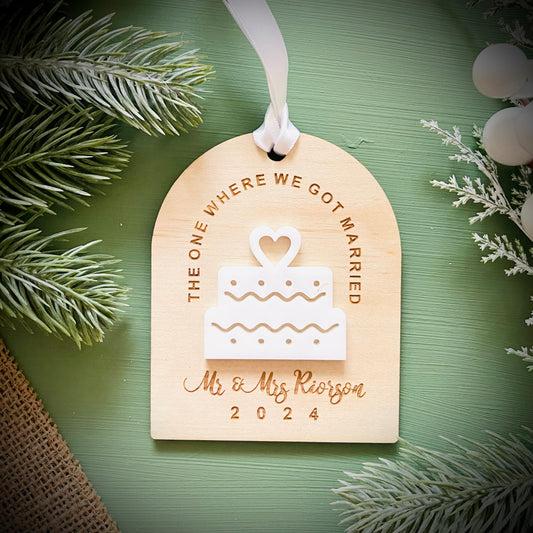 Christmas | The One Where We Got Married (Personalised)