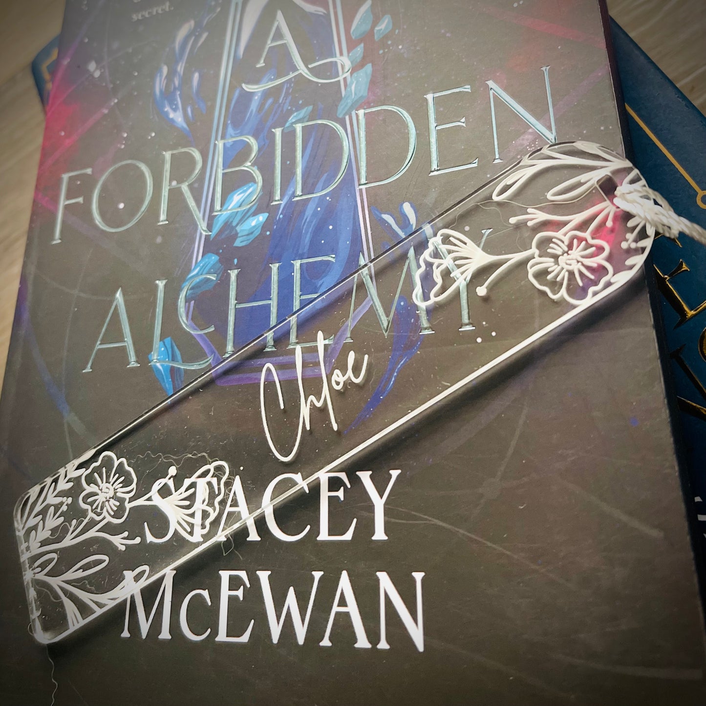 Personalised Bookmark | Engraved Frosted/Clear Acrylic or Plywood | Custom Name Gift