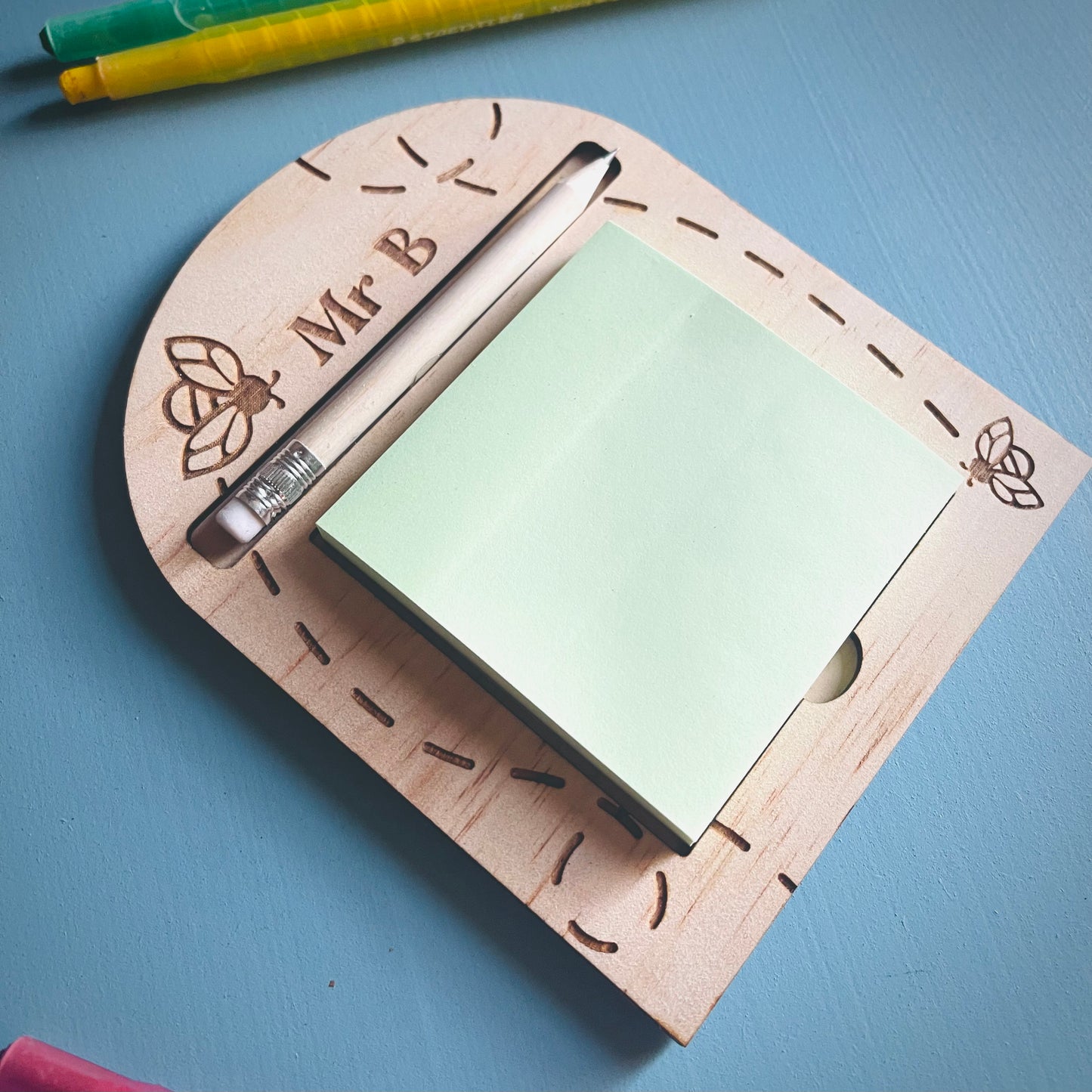 Teacher Gifts | Bees Sticky Note Holder