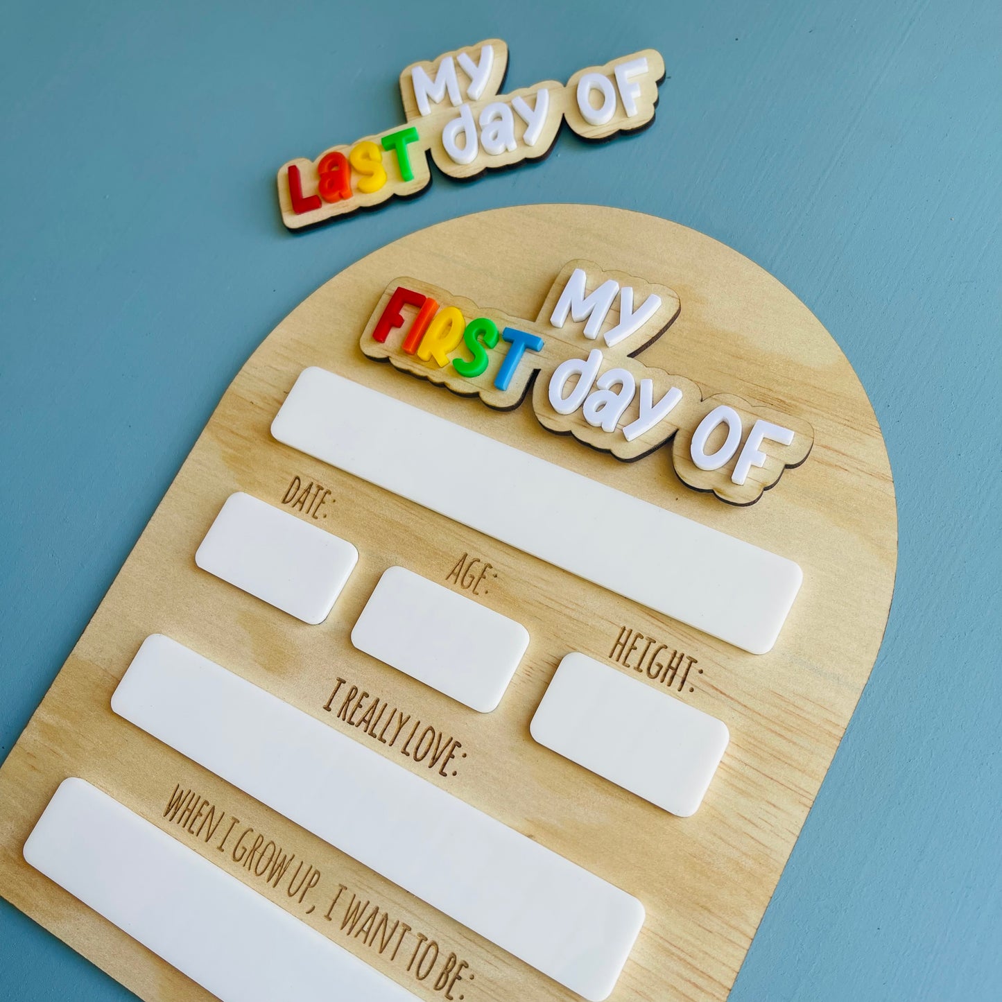 Kids | School Essentials | First Day Last Day Generic