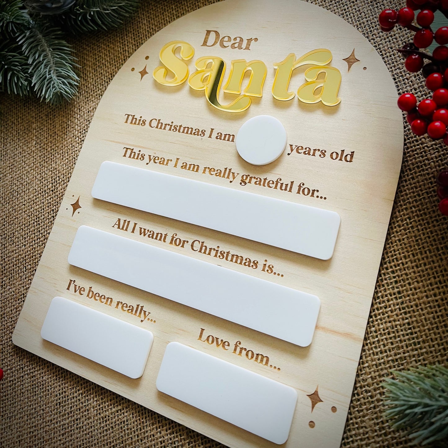 Christmas | Dear Santa Board