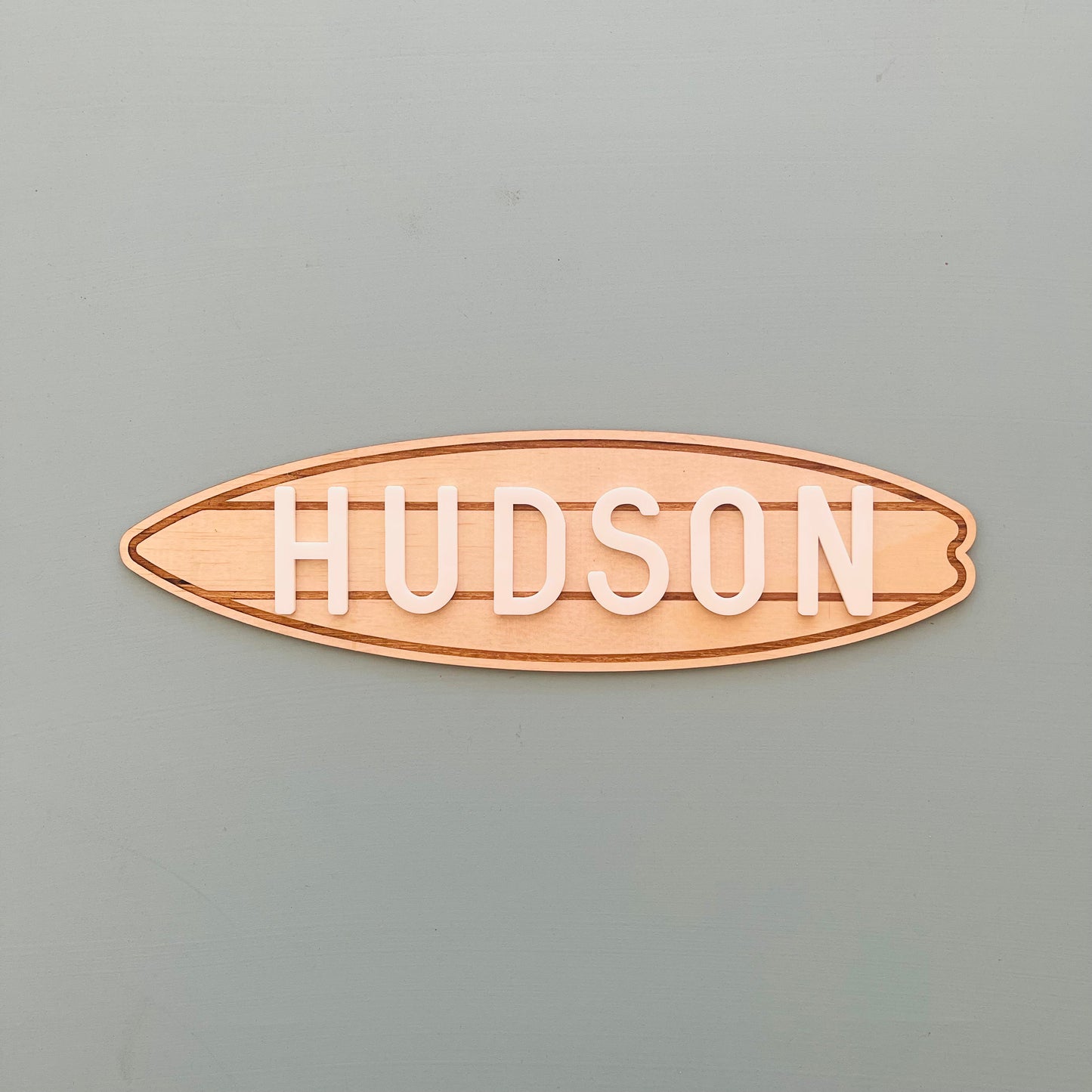 Name Plaque | Surfboard