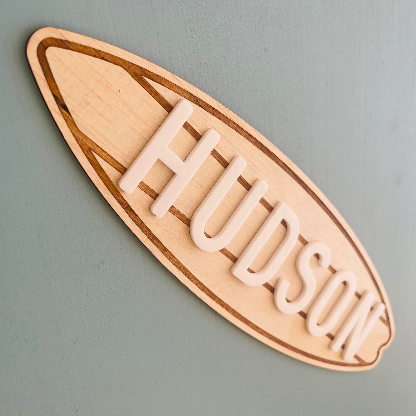 Name Plaque | Surfboard