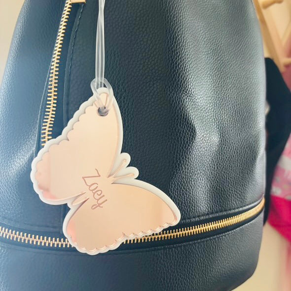 Kids | School Essentials | Butterfly Bag Tag