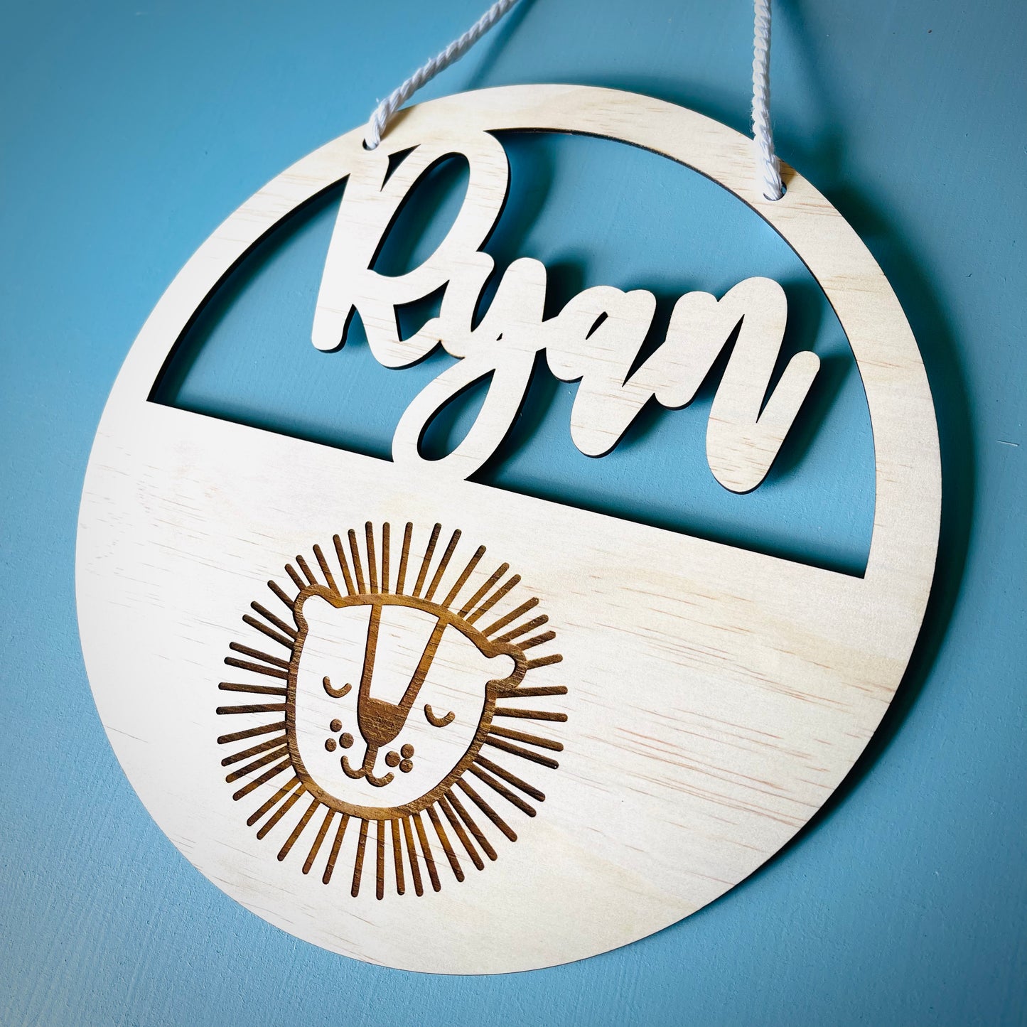 Name Plaque | Safari Lion