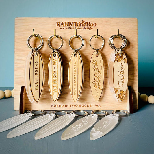 Gifts | Surfboard Keyring/Bag-tag