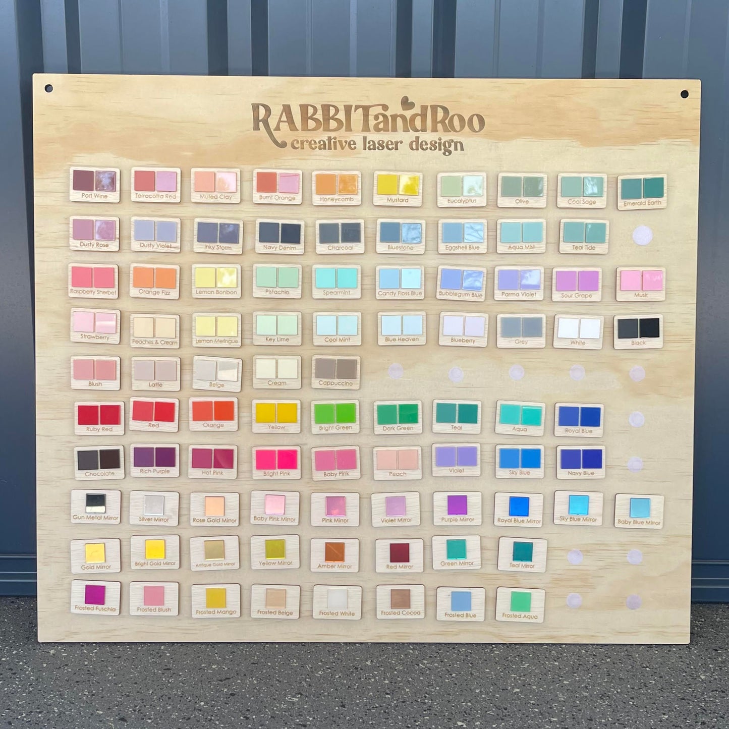 Business | Acrylic Logo Plaques Double-sided Open/Closed Sign