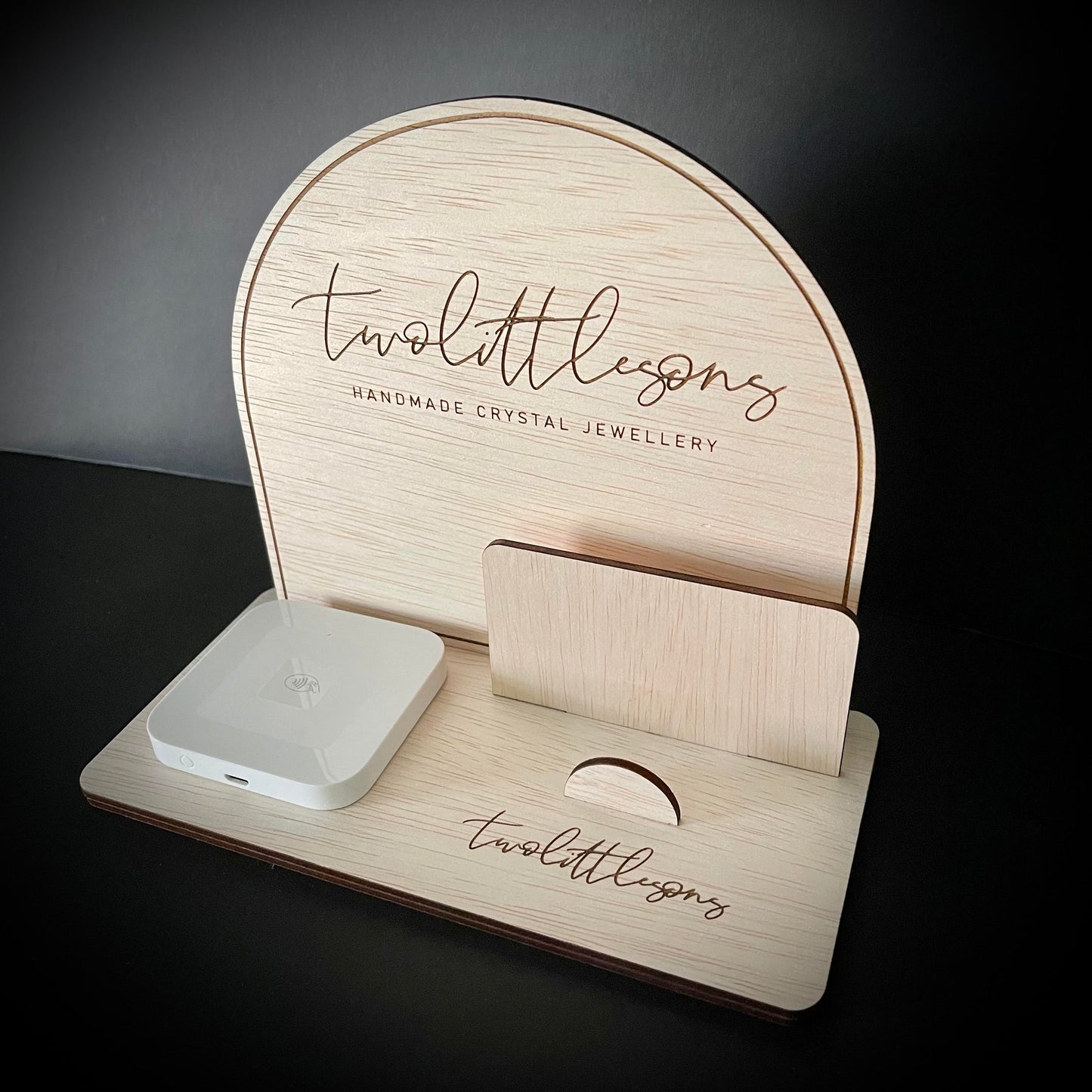 Business | Wooden Square Reader Arch Stand