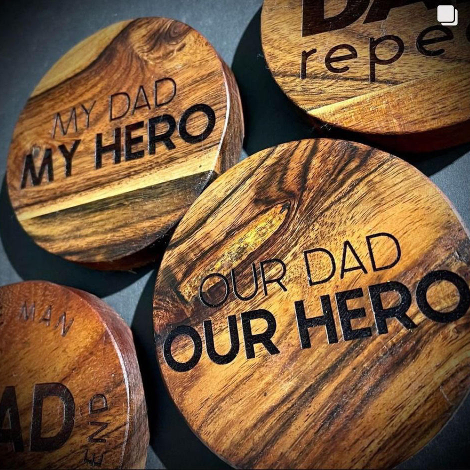 Gifts for Dad | Engraved Coasters