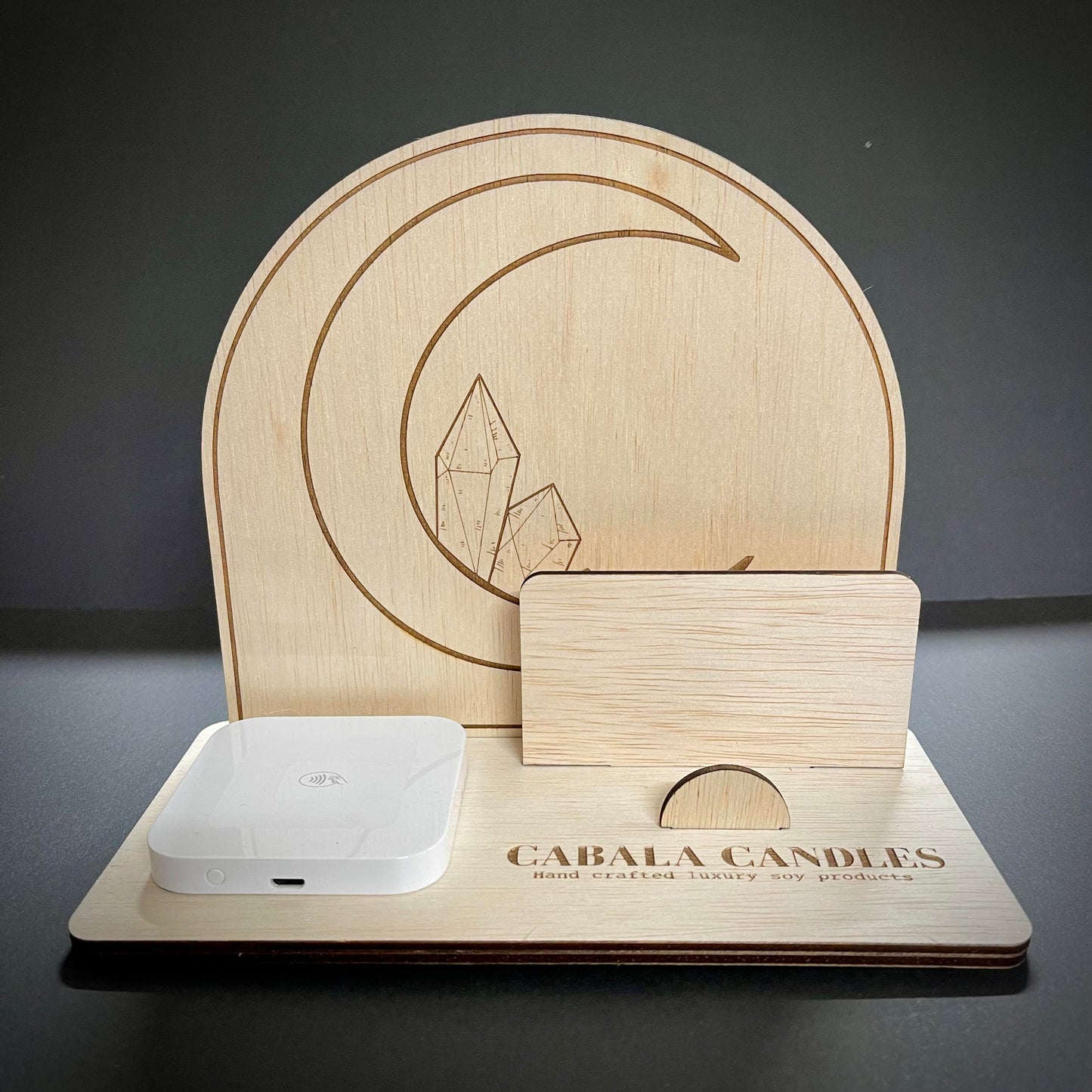 Business | Wooden Square Reader Arch Stand