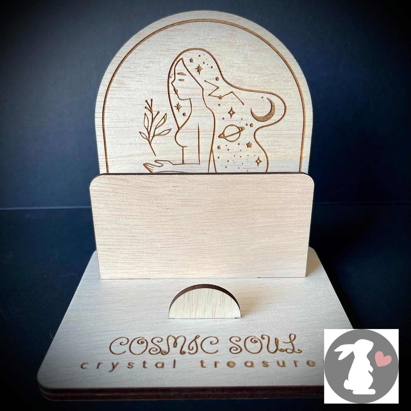 Business |  Wooden Business-card Stand Arch