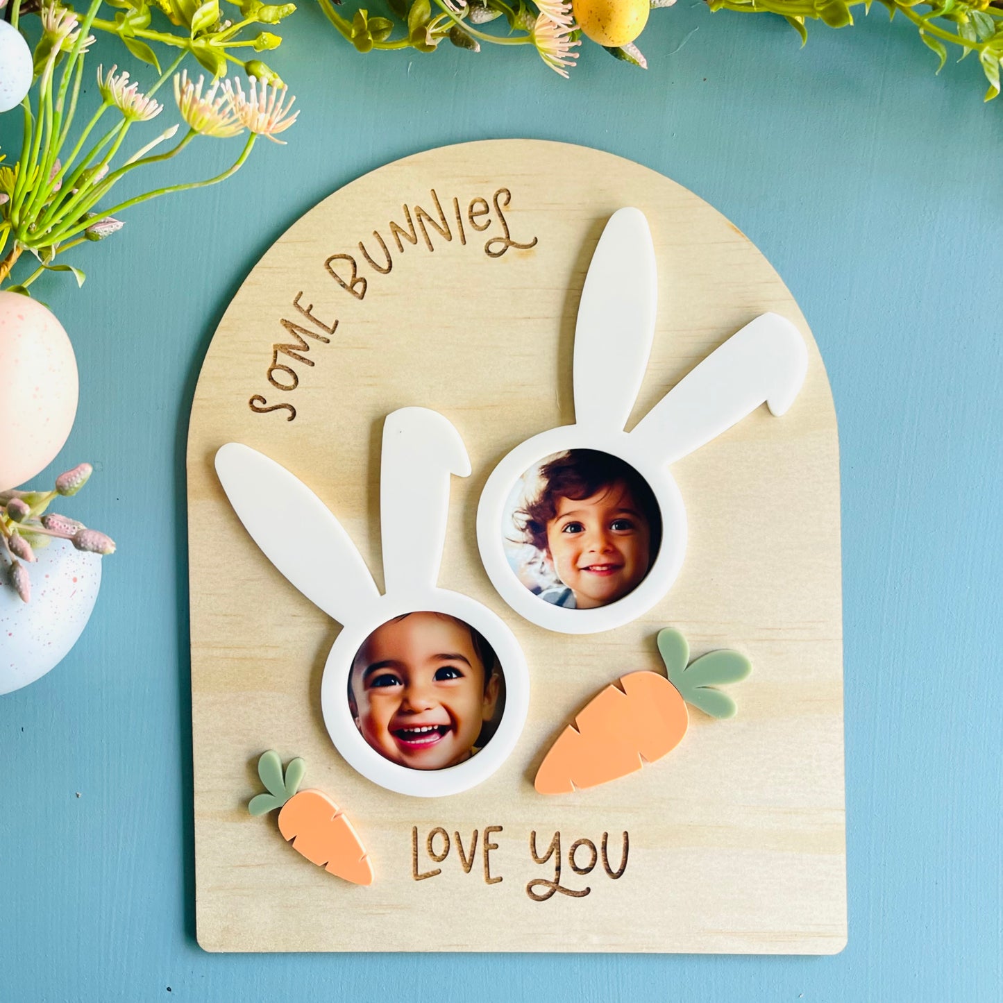 Easter | Arched Bunny Photo Frame