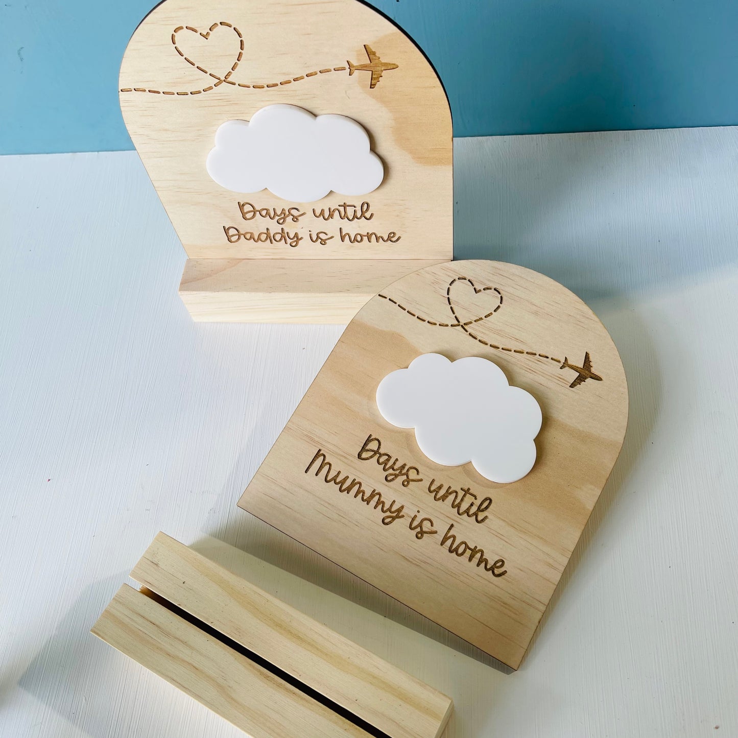 Kids | Daddy or Mummy is home countdown (FIFO board)